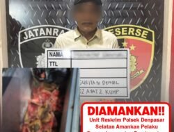 Polsek Denpasar Selatan Tangkap Pelaku Penganiayaan Anjing