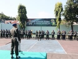 Danpomdam IX/Udayana Pimpin Apel Gelar Pasukan Satgas Lakir Pengamanan KTT Indonesia-Afrika Forum 2024