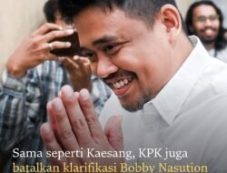 KPK Batal Klarifikasi Wali Kota Medan Bobby Nasution Terkait Foto Jet Pribadi