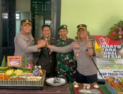 HUT TNI ke – 79 Kapolres Badung Beri Kejutan Dandim 1611/Badung