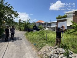 Kanwil Kemenkumham Bali Pastikan Proses Lelang Tanah Sitaan Transparan dengan Pemasangan Papan Lelang