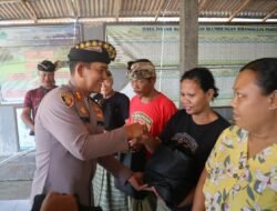 Sambangi Warga, Kapolres Badung Sampaikan Pesan Kamtibmas