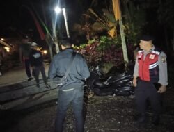 Polsek Petang Tingkatkan Giat Blue Light Patrol ke Pemukiman Penduduk