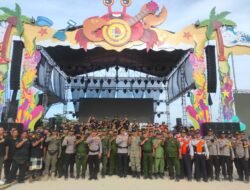 Kapolsek Densel Pimpin Apel Gelar Pasukan Pengamanan Sanur Village Festival XII 