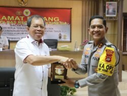 Kapolres AKBP Teguh Priyo Wasono Terima Tim Kompolnas Republik Indonesia