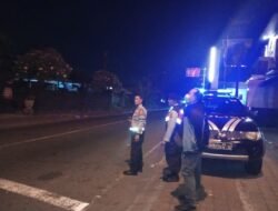 Polsek Mengwi Gelar Kegiatan Patroli Dijalur Rawan Kriminalitas