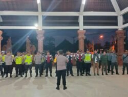 Kapolsek Abiansemal Pimpin Pengamanan Peringatan Hari Sumpah Pemuda di Desa Taman
