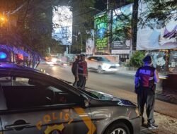 Sambangi Lokasi Rawan Kejahatan, Sat Samapta Polres Badung Masifkan Patroli Biru