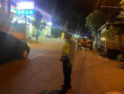 Blue Light Patrol Polsek Denpasar Utara Ciptakan Situasi Kamtibmas Kondusif Jelang Pilkada Serentak