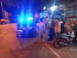 Peningkatan Blue Light Patrol, Sat Samapta Sambangi Terminal Mengwi