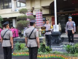 Kapolres Badung Memimpin Serah Terima Kabag SDM Polres Badung