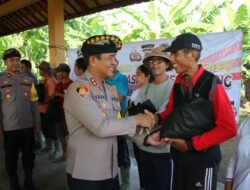 Kapolres AKBP Teguh Priyo Wasono Ajak Masyarakat Dukung Ketahanan Pangan dalam Program Minggu Kasih