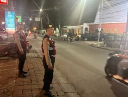 Kondusifitas Wilayah Terjamin, Sat Samapta Polres Badung Maksimalkan Patroli Lampu Biru 