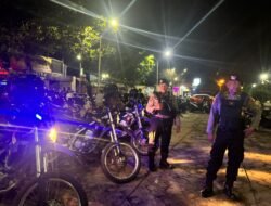 Antisipasi Kejahatan Unit Raimas Patroli Subuh Sambangi Jalur Selatan