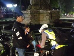 Patroli Gabungan Polsek Denpasar Barat Amankan 7 Sepeda Motor di Kawasan Lapangan Puputan Badung 