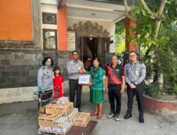 Kantor Imigrasi Kelas I Khusus TPI Ngurah Rai, Bagikan Vitamin dan Susu di Sekolah SD Negeri 9 Jimbaran