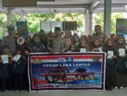 Sat Lantas Polres Badung Kembali Gelar Goes To School, Ajak Para Siswa Tertib Berlalu Lintas