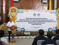 Kanwil Kemenkumham Bali Hadiri Penyerahan DIPA dan TKD Tahun Anggaran 2025, Komitmen Tingkatkan Kinerja