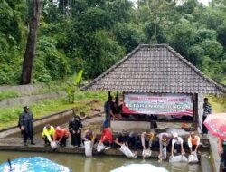 Dukung Program Ketahanan Pangan Presiden RI, Polres Badung Tebar Ribuan Benih Ikan Nila