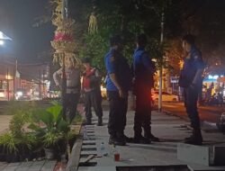 Polsek Kuta Utara Tingkatkan Blue Light Patrol Malam Hari Selama Hari Natal 