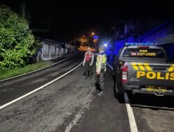 Blue Light Patrol Polsek Petang Jaga Stabilitas Keamanan Tetap Kondusif